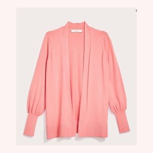 LOFT Drapey Sleeve Open Cardigan